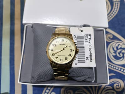  Original Casio Gold Analogue Watch – Brand New fnl price