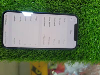 I phone 12 all OK 10/10 86 health orignal 64 gb