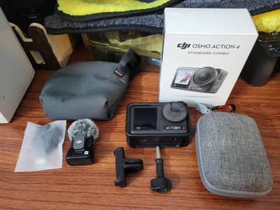 Dji Action 4 (Dji mic mini) (10/10++) Just like new