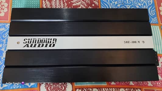Sundown 4 channel amplifier SAE 100.4 Made In USA