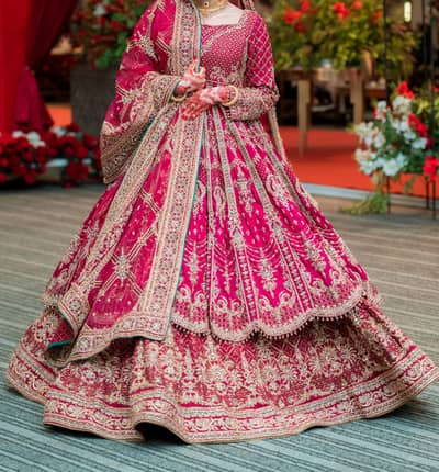 Naqshi Jhankar Bridal Dress for Sale Excellent Condition