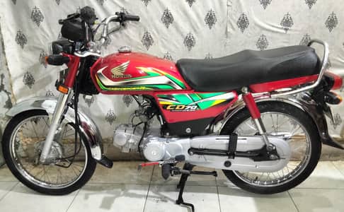 Honda cd 70 2022 model urjante sale