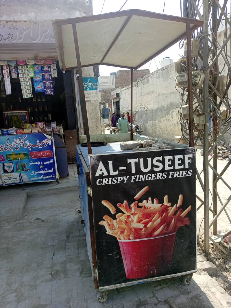 Bargar & Chips Counter 3