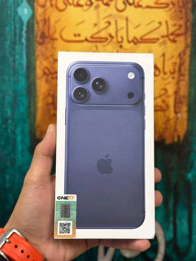 IPHONE 17 PRO MAX - 256GB STORAGE - OFFICIAL PTA APPROVED