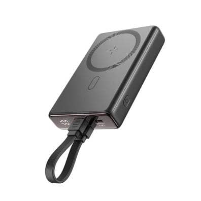Joyroom Jr-pbm01 20w Wireless Power Bank 10000mah With Built-in Cable
