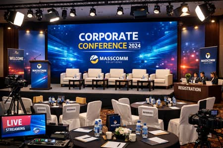 Complete Event Setup on Rent in Islamabad | Sound, SMD Screen, Stage,