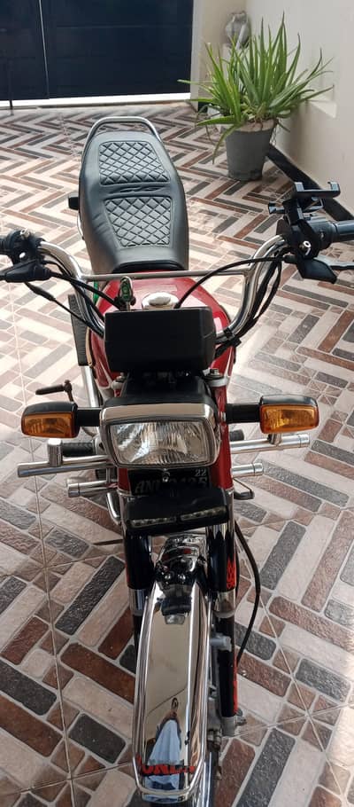 Honda cd70 all Punjab golden number