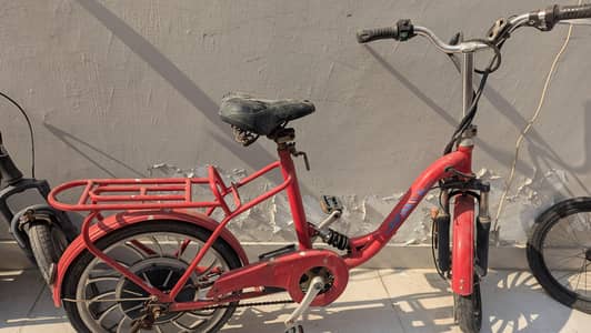 electric bicycle and Scotty