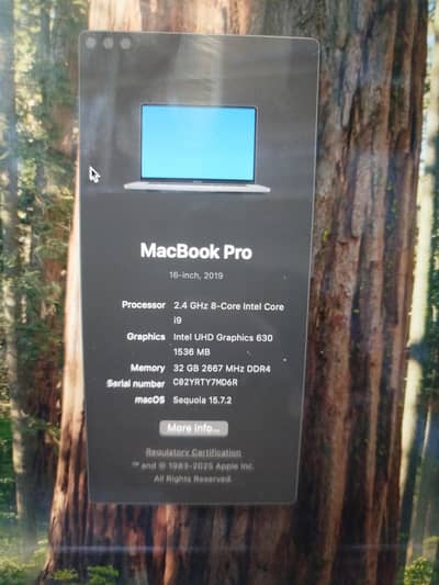 MacBook Pro A2141 Core I9