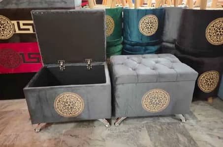 Ottoman storage Puffy