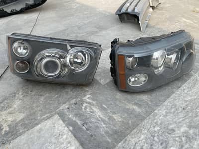 Rear Bumper Fog / Reverse Lights (Round pair)