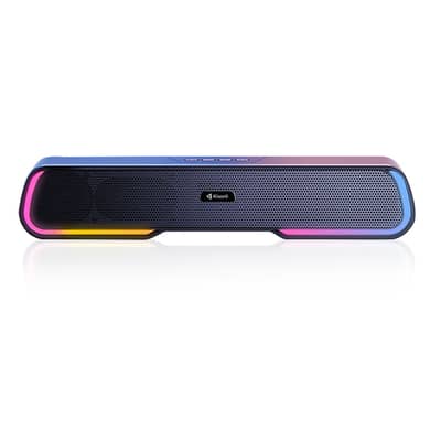 Kisonli Led-913 Sound Bar Bluetooth Gaming Colorful Light Speaker