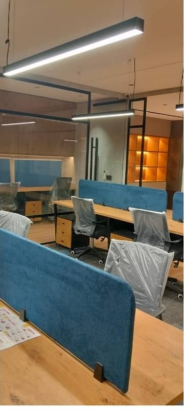 Brand New Fully Furnished Office For Rent Area 1500 SQFT Office Available For Rent Real Pictures In Gulberg 3 Lahore