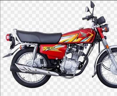 Honda 125 Red 2026 model