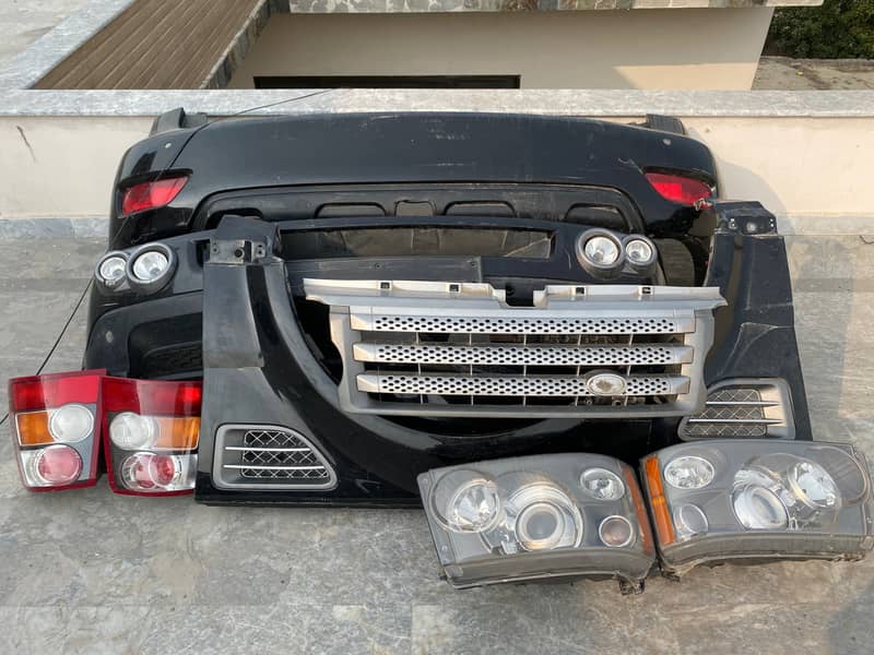 rear bumper lower valance/ diffuser 2