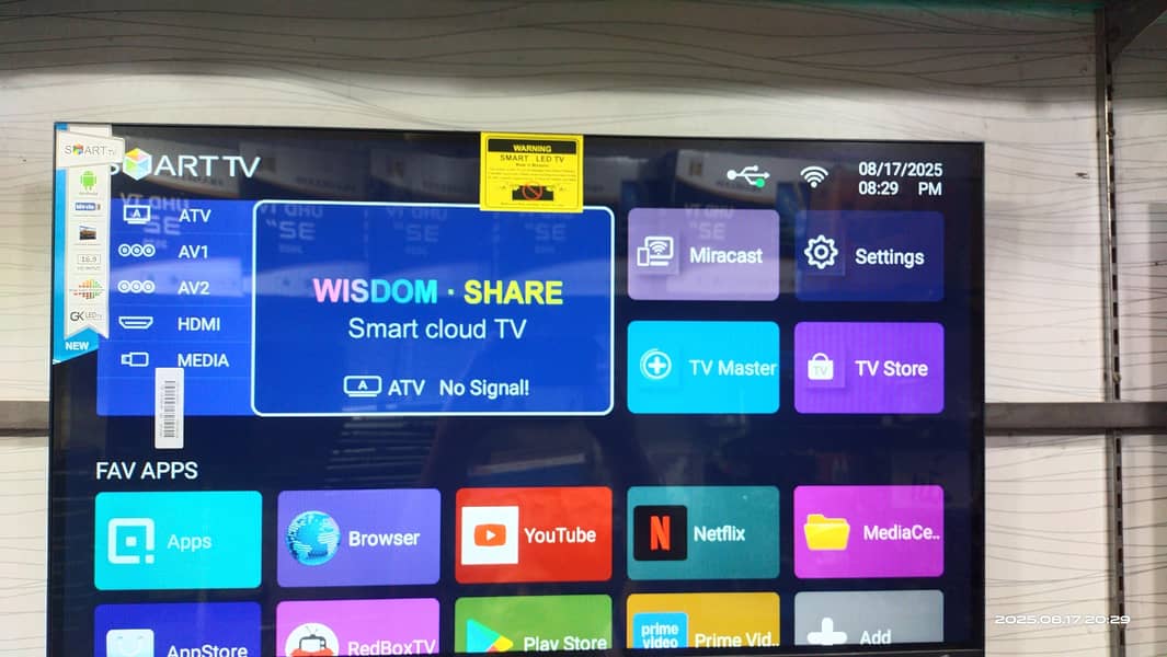 32" Box Pack Smart Android LED TV 1