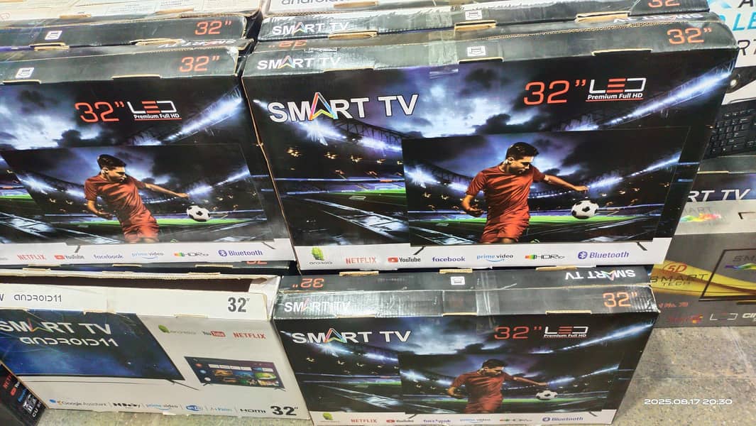 32" Box Pack Smart Android LED TV 2