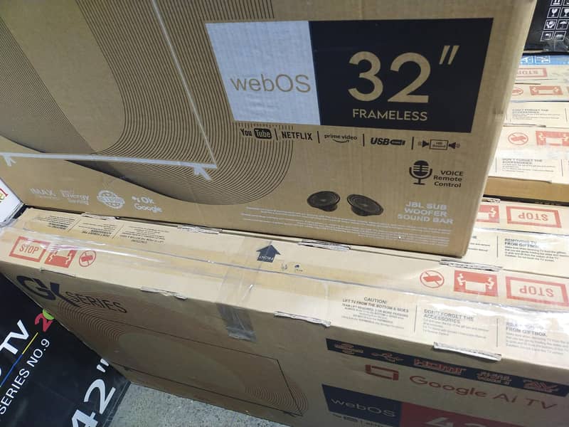 32" Box Pack Smart Android LED TV 3
