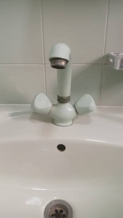 Faisal sanitary  Sege Green washroom set