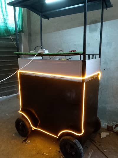 Food Cart For Selling Fries & Spiral Fries