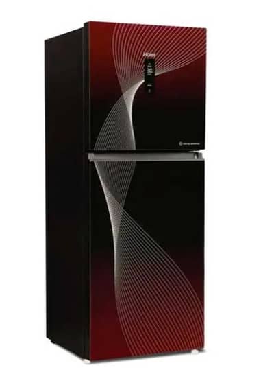 haier inverter refrigerator large saiz red and black color bilkol new