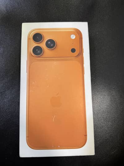 iPhone 17 Pro Max -physical/Esim - just active. - non pta