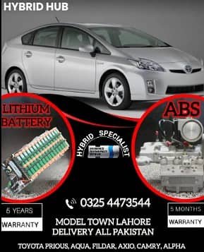 ABS Unit & lithium hybrid battery pack