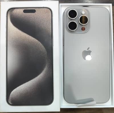 iphone 15 Pro Max Non PTA (Natural titanium)