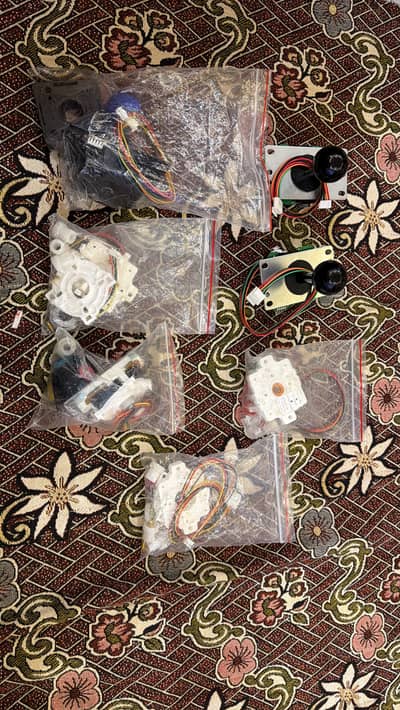 SANWA JOYSTICK AND PARTS, QANBA SILENT JOYSTICK