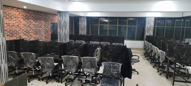 65Seats Call Center Furnished For Rent , Commercial Market Rwp