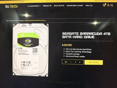 Seagate BARRACUDA 4TB