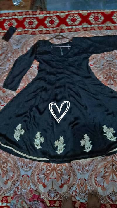 Fancy silk  frok only 2200