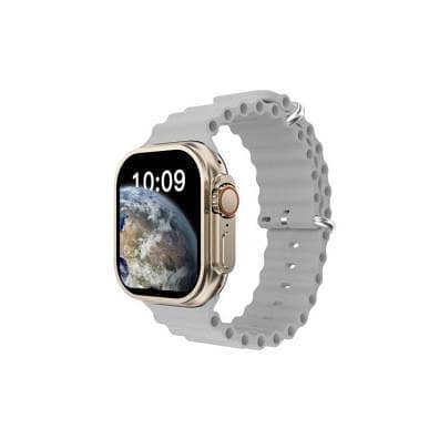 S9 Ultra 49mm (3 Straps) Smart Watch Series 9 With Metal Milanese Str