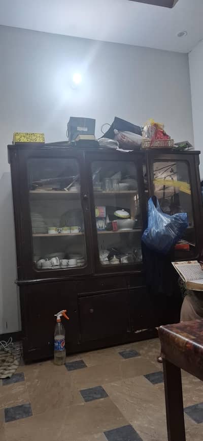 sheesham wood showcase