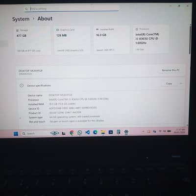 Lenovo T490s 16ram 512 ssd