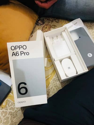 Oppo A6 pro just box open condition new
