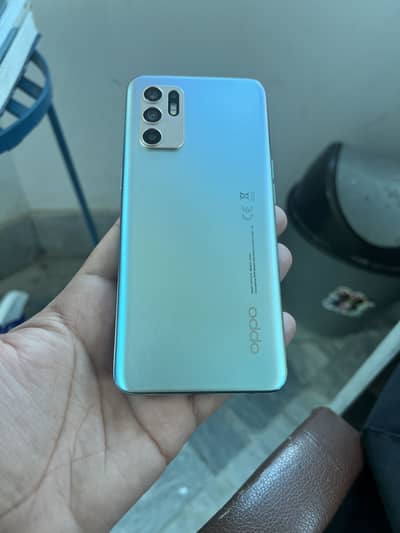 Oppo Reno 6 8 128 gb front finger display