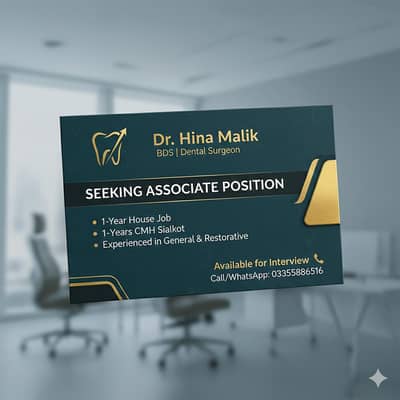 job required as par time on dental clinic
