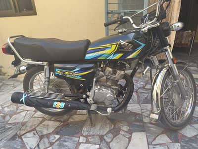 Honda cg 125 Black colour 2025 model Fresh Condition