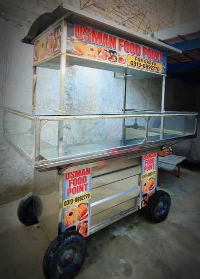 STAINLESS STEEL FOOD CART FOR SALE