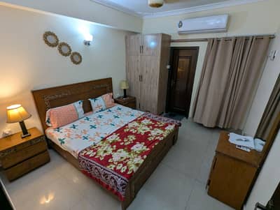 Just 10000 per night Two BED APARTMENT available for rent in Islamabad