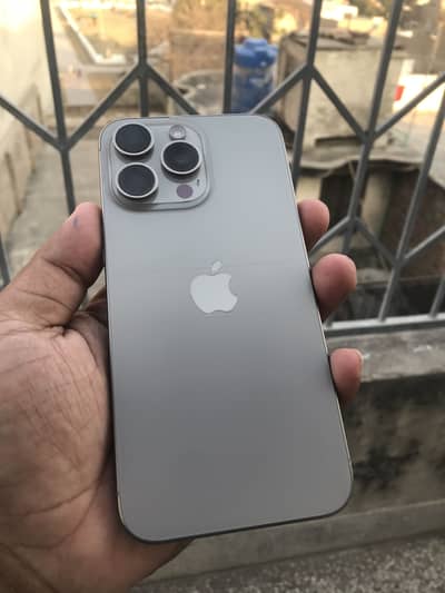 iPhone 15 Pro Max | Non PTA | 256 GB | Natural Titanium