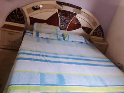 Furniture set in good condition bed divider wardrobe