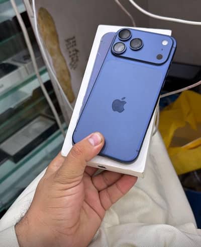 iPhone 17 pro max 256gb Deep Blue NON PTA new