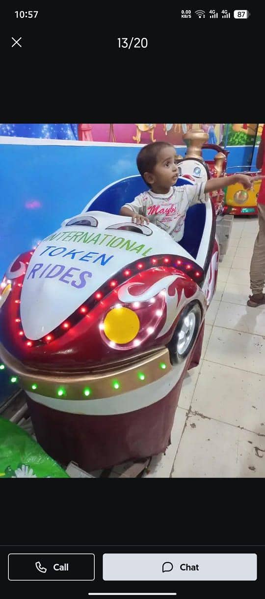 Kids Token Rides | 03152535497 | jumping slide | trampoline ٹوکن جھولے ...