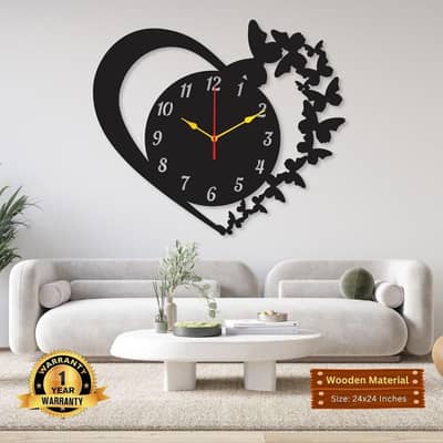 Heart wall watch
