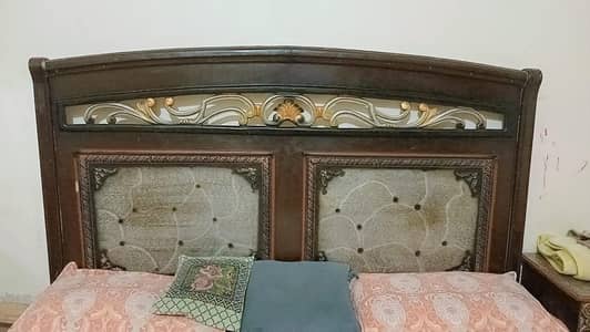 Bed Set with Two side tables & Dressing