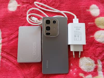 Infinix Note 50 Pro with 5000mAh powerbank and 90 watts orignal Charge