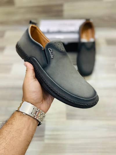 Men's Beige Rexine Formal Loafers