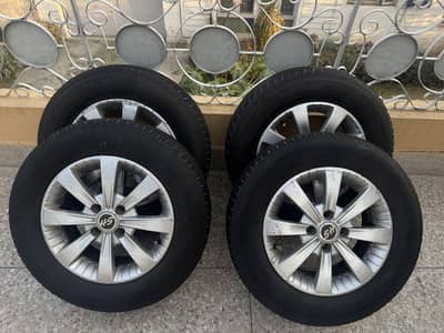 14 size Alloy with Tyre